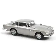 NOREV 1:43 Scale Diecast Model Car, James Bond 007 Aston Martin DB5 Silver Birch