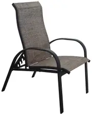 Courtyard Casual Santa Fe 2 Aluminum Sling Reclining Chairs