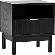 Cooper & Co. Apia 45cm Bedside Table Black