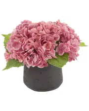 Creative Displays Real Touch Hydrangeas in Fiberstone Pot