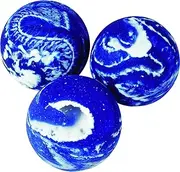 Flummy Set of 12 Glow-in-The-Dark Glow in The Dark Space Star Space Party Bag Alien Party Bouncy