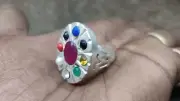 lluminati Infinity Ring Luck Enlightenment Sucess Power Wealth Masonic Freemason
