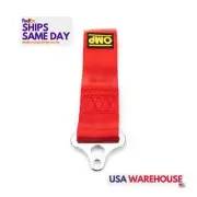 Omp EB0-0578-061, One Red Nylon Tow Hood Red Stainless 100Mm Id Performance Part
