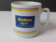 Vintage Oshkosh B'Gosh The Genuine Article White Ceramic Coffee Mug