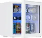 Cobuy Mini Bar Fridge Glass Door 46L Mini Fridge Cooler for Beer Soda or Wine...