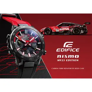 CASIO 卡西歐 EDIFICE NISMO MY23聯名 藍芽 太陽能電力賽車錶 ECB-2000NIS-1A