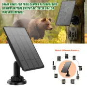 5,000 Mah Solar Panel Portable Power Bank Charger Usb For Trail Hunting Cameras