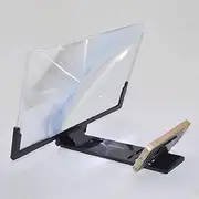 New 14 Inch 3D Screen Amplifier Mobile Phone Magnifying Glass Stand for Video Folding Screen Enlarged Eyes Protection Holder