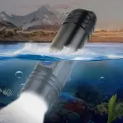 Underwater Diving Flashlight Waterproof LED Dive Scuba Torch Lamp Light