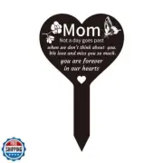 beinkmake Memorial Stake Plaque Grave Cemetery Decoration Remembrance Acrylic