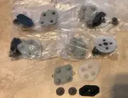 LOT 10 Sets Replacement Rubber Button repair Kits SNES Super Nintendo Controller