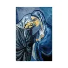Pablo Picasso, The Visit, Two Sisters, 1902, Canvas Print, 16" x 24" + Border