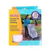 Nuby Baby, Kid, Carrier And Stroller Full Cover Mosquito Insect Mesh Netting NEW