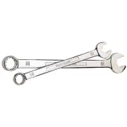 Draper Combination Spanner 14mm Chrome Plated Offset Jaw 15° 35386