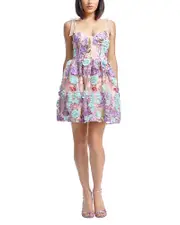 Dress the Population Kaitrin Floral Mini Dress