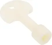 Zerodeko Triangular Trash Can Key Plastic Water Key for Locking Trash Bins and Rubbish Containers Practical Tool for Outdoor Use Safe Edges