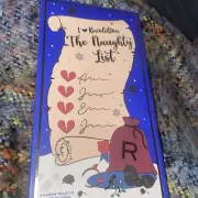 I ❤️ Revolution Christmas Eyeshadow Palette The Naughty List 18 Shadow Shades