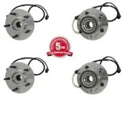 97-00 Ford Expedition Lincoln Navigator 4WD ONLY TWO Front Wheel Hub Bearing (for: Lincoln)