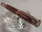 GORGEOUS HIGH QUALITY HANDMADE OVER & UNDER SHOTGUN COPPER ICE ROLLER BALL PEN