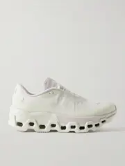 [ON] ON - + Post Archive Faction Cloudmonster 2 Rubber-trimmed Mesh Sneakers - Light gray - US7 US 7 Gray