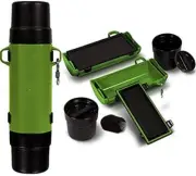 GreenTraveler Multi Compartment Lunch Box, Food Container - Green - Overstock