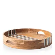 Juliska Stonewood Stripe Tray
