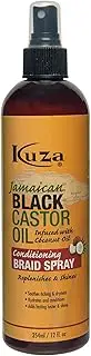 KUZA NATURALS JAMAICAN BLACK CASTOR OIL CONDITIONING BRAID SPRAY 354ML