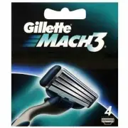 "BREND NEW" best of the market Gillette Mach3 Razor Blades 4 pack cartridges