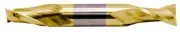 3/4" Double-Ended End Mill, TiN Coated HSS, 2-Flute, 3/4" Shank, by MDX