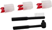 SECFOU 1 Set Turntable Cleaning Brush Record Player Cleaner Stylus Brush for Record Needles Vinyl Cleaner Kit Record Player Accessories Record Brush Turntable Needle Replacement