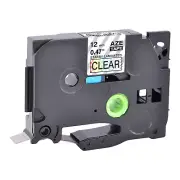 1PK Black on Starry Rainbow Clear Laser Label for Brother TZ-131L1 P-Touch 0.47"