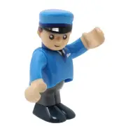 Replacement Posable Engineer Figure for Brio Travel Battery Wooden Train Playset