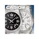 CASIO 時計屋 EDIFICE EF-125D-1A 波紋指針錶 黑白兩色 防水 日期顯示 不鏽鋼錶帶 保固 附發票