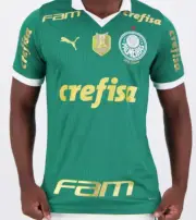 Palmeiras Home w/ Sponsors and Patch Jersey RICHARD RÍOS #27 - 2024 Puma