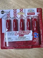Supreme/Hexbugs RED 5 PACK BRAND NEW IN BOX