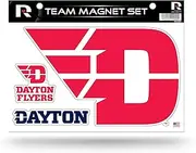 NCAA Dayton Flyers Die Cut Team Magnet Set Sheet