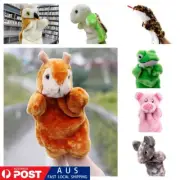 Animal Puppet Doll Plush Toy pre-teaching Kids Cartoon Kindergarten Story Props