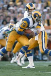 Wendell Tyler of the Los Angeles Rams1980's NFL Photo