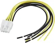 VGOL Car 8-Pin Speaker Wire Harness High Level Input Plug Compatible with Alpine Amplifier MRV V12 V-Power Flex (20cm)
