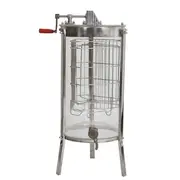 Buzzbee 3 Frame Clear Transparent Manual Honey Extractor