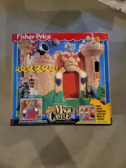 Fisher Price 1998 Great Adventures Magic Lion Castle With Original Box!