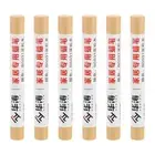 6 Pcs Furniture Repair Crayons Wax Wood Filler Sticks, Dark Pine