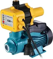 Giantz Water Pump, 35L/min Electric High Pressure Submersible Garden Pumps Controller Irrigation for Pool Pond Tank Home Farm, Portable Ultra Quiet Rust-resistant Brass Impeller Blue