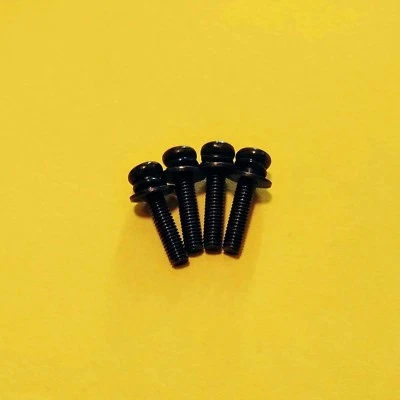 Technics Hinge Mount SCREWS XSN314BVS & WASHERS For SL1200/1210 Dust Cover Hinge