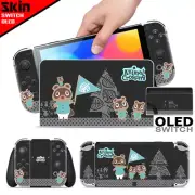 Ci-Yu-Online Animal Crossing Vinyl Skin Screen Protector Nintendo Switch OLED