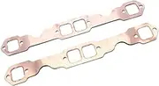 NPKNGZTATW 2pcs SBC Copper Header Exhaust Gasket Seal Exhaust Manifold Gasket Set for Chevy SB 327 305 350 383 283-327-350-383-400 Gaskets