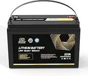 Rock 12V 120Ah Lithium Iron Phosphate LiFePO4 Battery Cells Solar Caravan 4WD RV