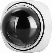 Dummy Surveillance Camera, Indoor Outdoor Fake Security Camera with Flashing Red LED Light for Safety