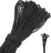 uxcell Black 300lb 1.5mm Diameter 30Ft Fishing Line Wind Chime String Kite Line