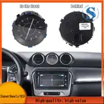 SUZUKI 【SUPERDEALS123】1 件汽車儀表板時間中鐘總成如所示 ABS 汽車配件適用於鈴木 SWIFT
